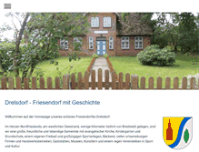 Tablet Screenshot of drelsdorf.de